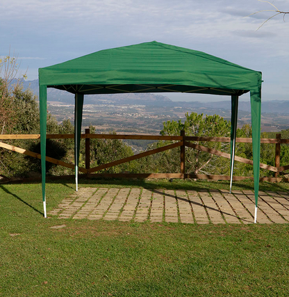 Carpa plegable de jardín 3x3 verde